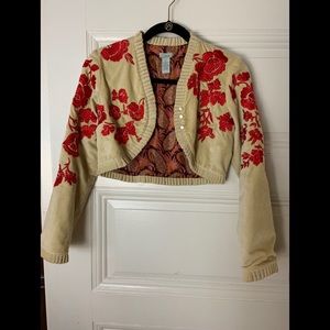 Odille cropped jacket Size 2